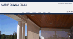 Desktop Screenshot of harborcanvasanddesign.net